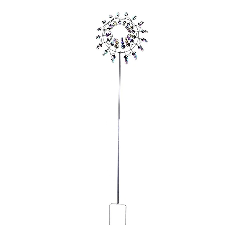 AD08-Metal Windmill Is Suitable For Courtyard, Suitable For Home Garden Courtyard Outdoor Decoration, Multicolor