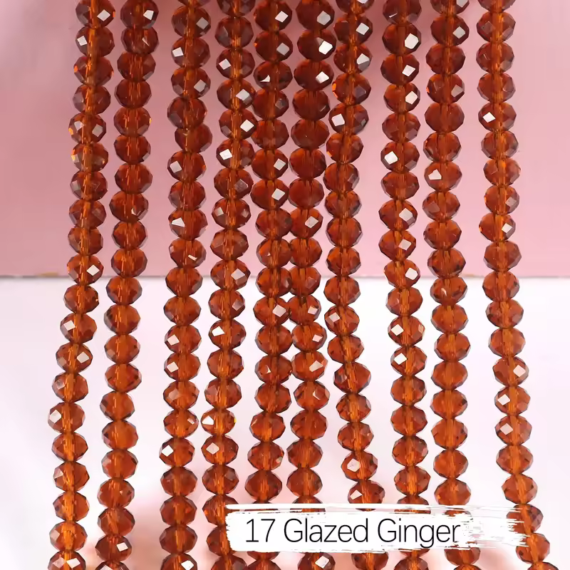 2mm 4mm 6mm 8mm Rondelle Austria Crystal Beads Faceted Glass Beads Loose Spacer Beads for DIY Bracelet Garment Making - Image 53