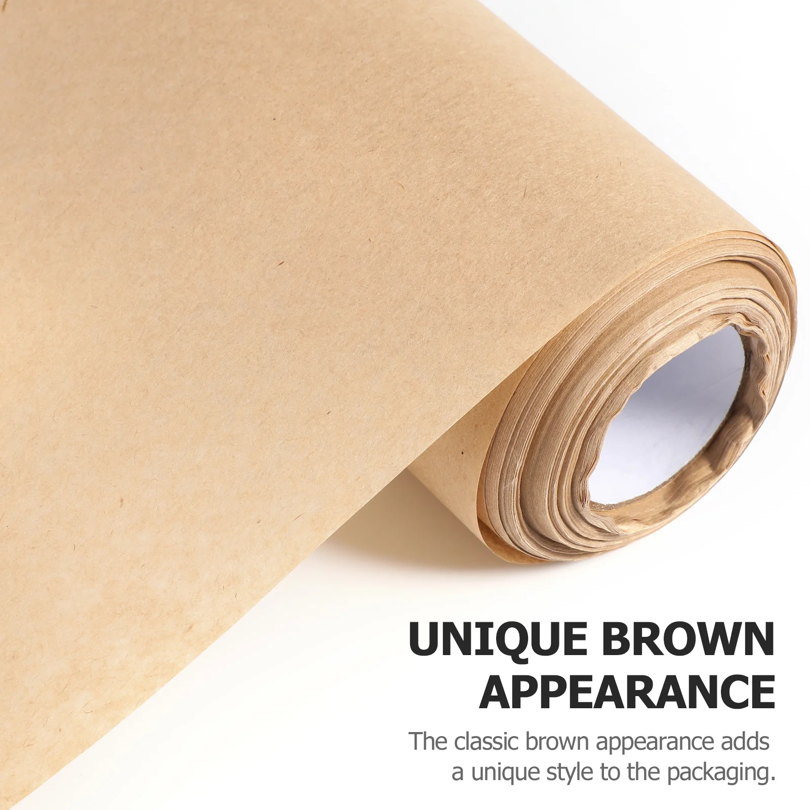 

Kraft Paper Roll Brown Wrapping Paper Flower Bouquet Wrap Packing Material Tear-Resistant Multi-Functional Large Size