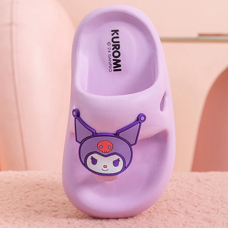산리오 아동 슬리퍼 아기 실내 슬리퍼 남아 여아 욕실 미끄럼 방지 구름 샌들