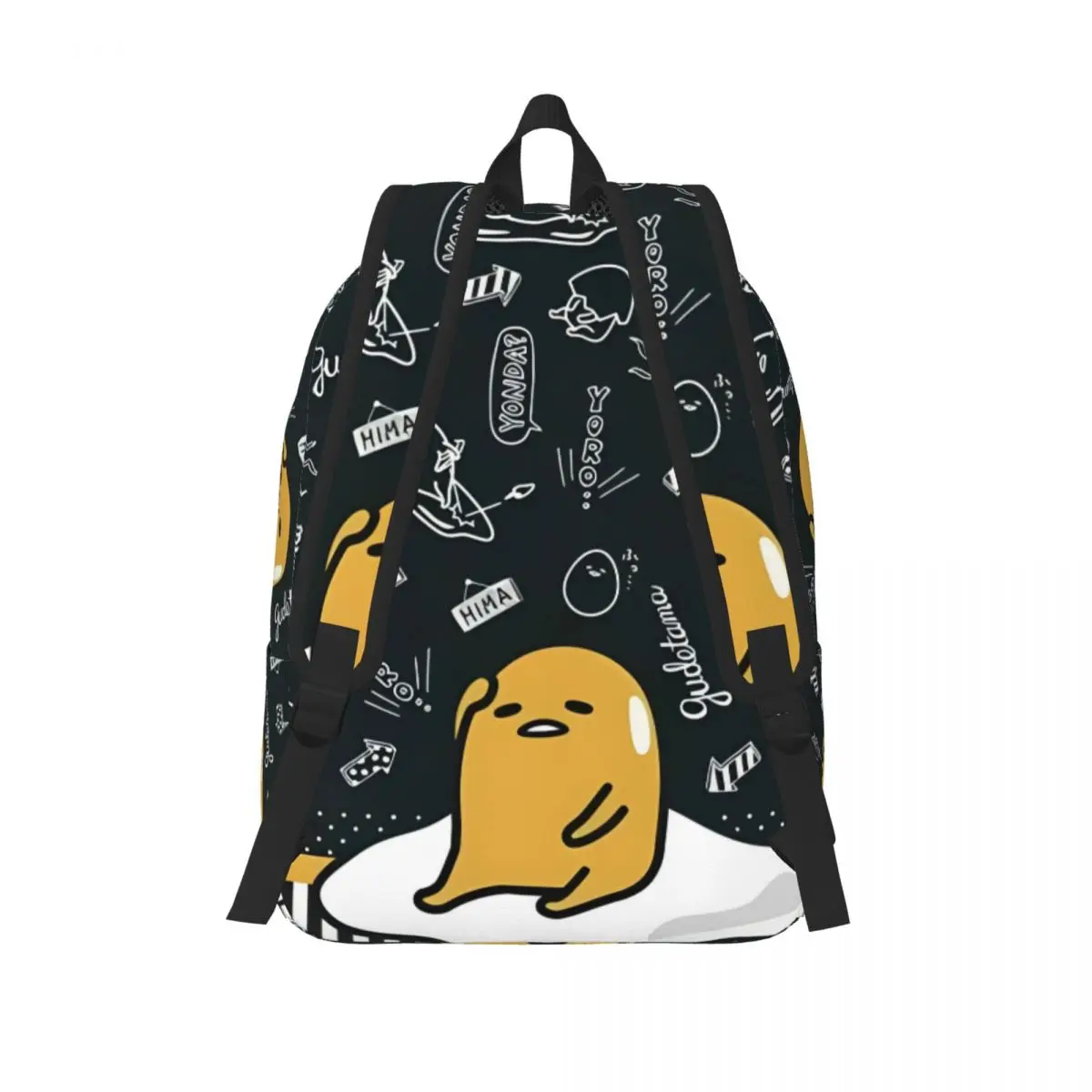 Gudetama dessin animé paresseux oeuf sac à dos pour garçon fille enfants étudiant école livre sacs sac à dos préscolaire maternelle sac en plein air