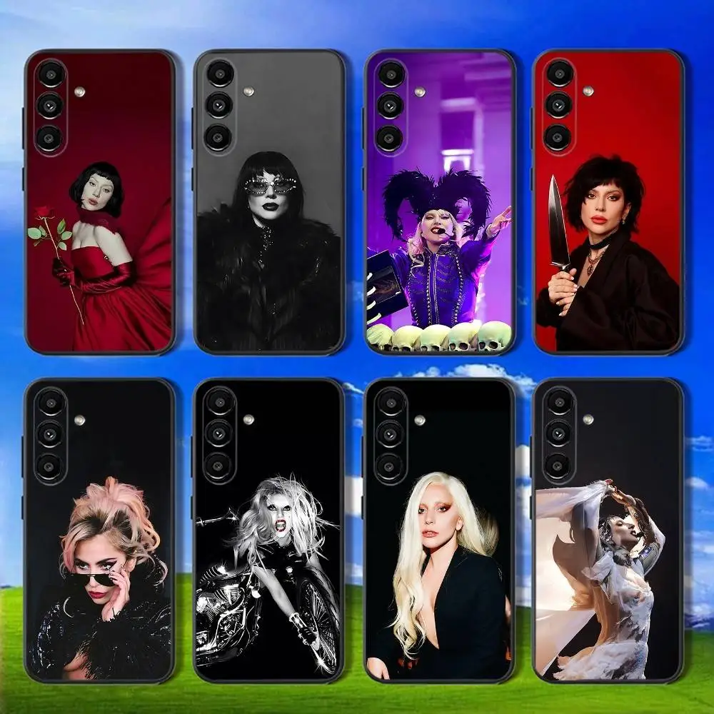 

Hot Singer Lady G-Gaga Phone Case For Samsung Galaxy A13,A21s,A22,A31,A32,A52,A53,A71,A80,Soft Black Shell