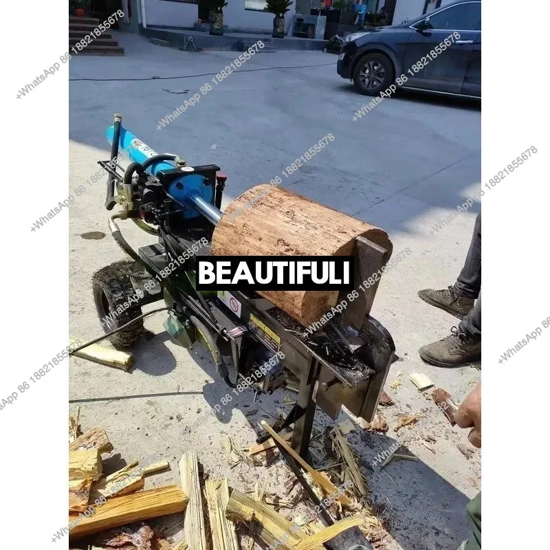 30Ton 60Ton fast log cast iron hydraulic vertical automatic wood splitter 2