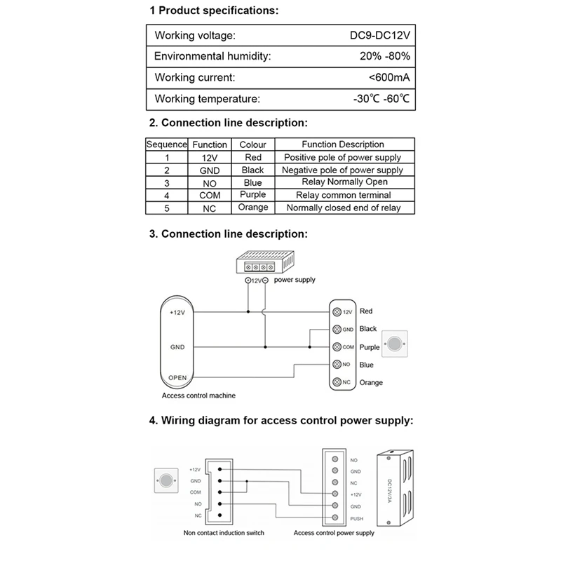 Tuya Wifi interruptor inteligente puerta salida botón de liberación sin contacto inducción infrarroja para Control de acceso Control remoto