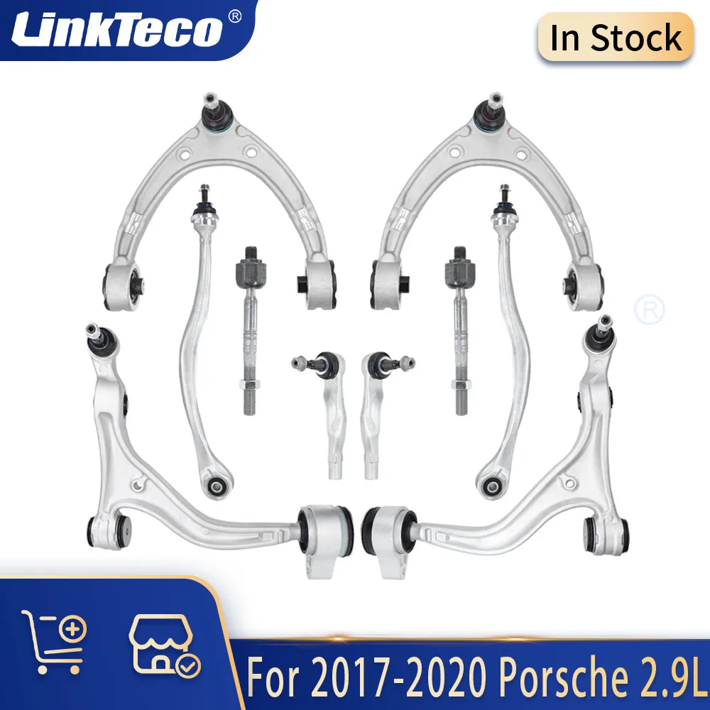 Chassis Parts Front Suspension Control Arm Tie Rods Kits Fit 2.9 3.0 4.0 L For 2017-2020 Porsche Panamera 2.9L 3.0L 4.0L GAS