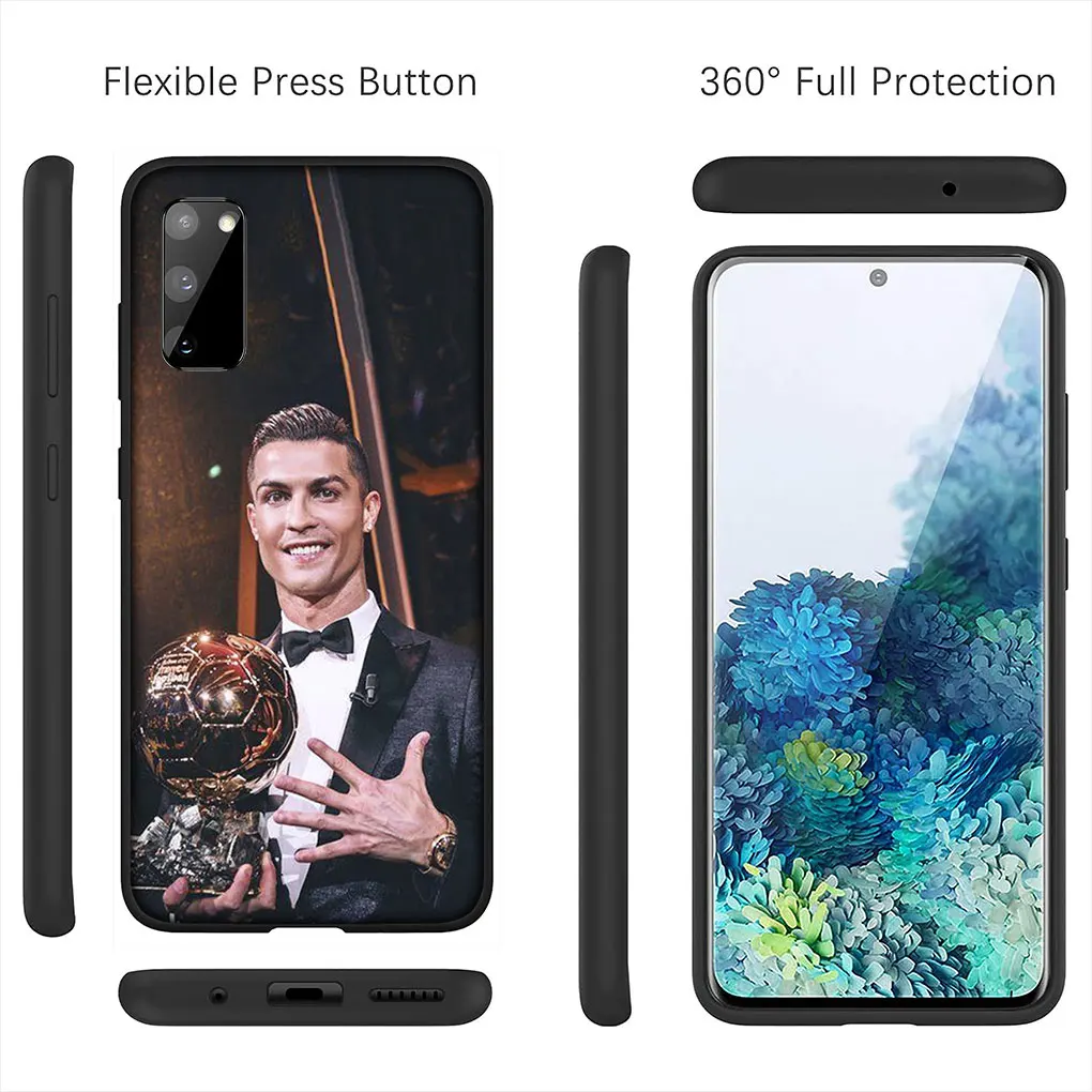 Football No 7 Soccer Number No7 Cover Case for Huawei P30 P20 P10 Y6 Y7 Y9 Prime Mate 10 20 Pro Lite Y9A Y8S P Smart 2019 Casing