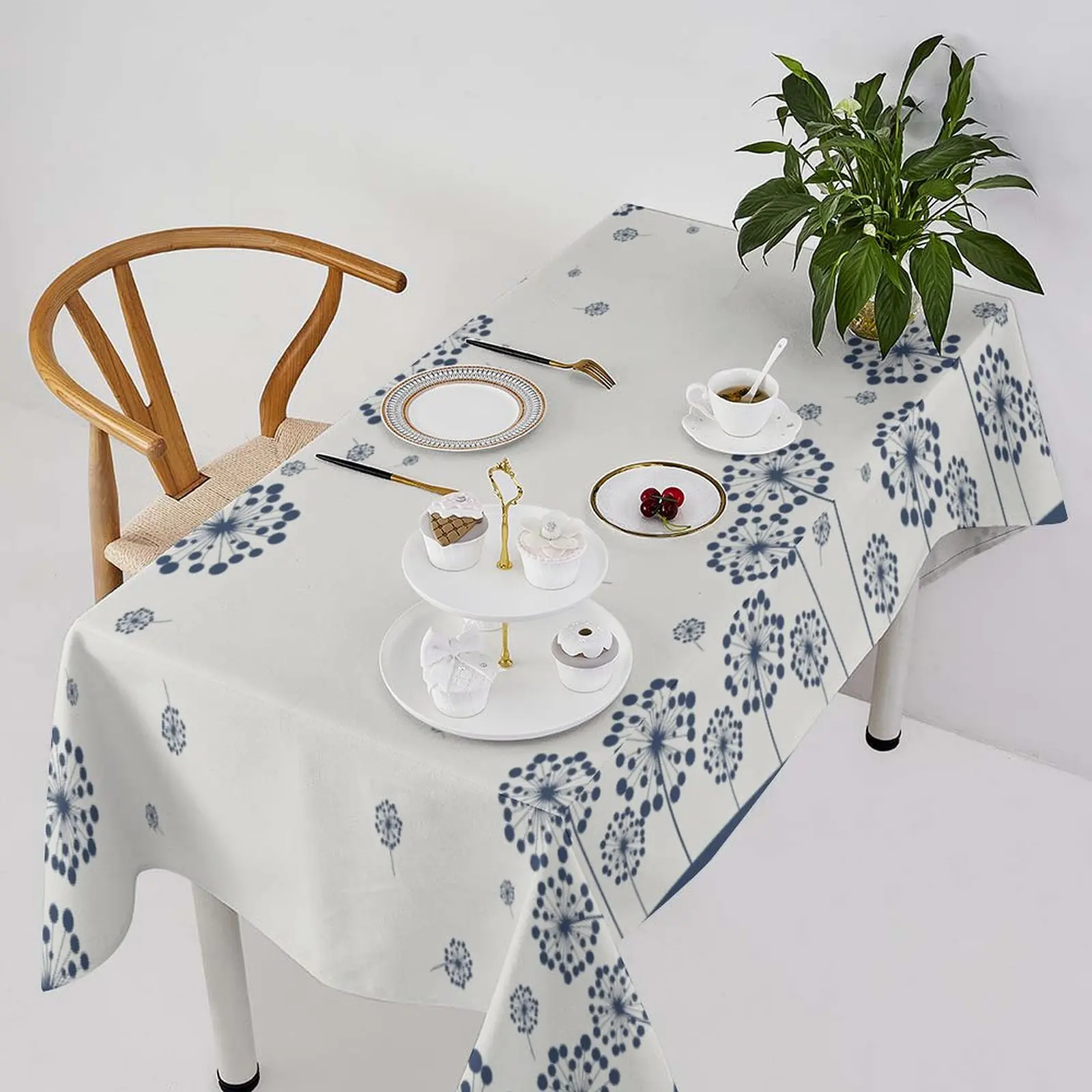

Waterproof Durable Tablecloth, Multi - Size, Home & Outdoor Use, Stain - Resistant