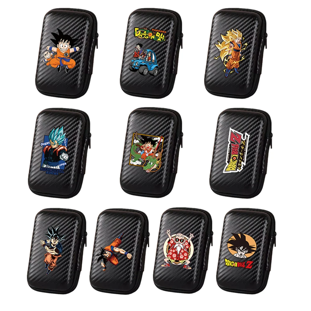 Lote De Tazos Dragon Ball Z Collection Card Box for Protection Waterproof and Dustproof Durable as New Card Pocket Black