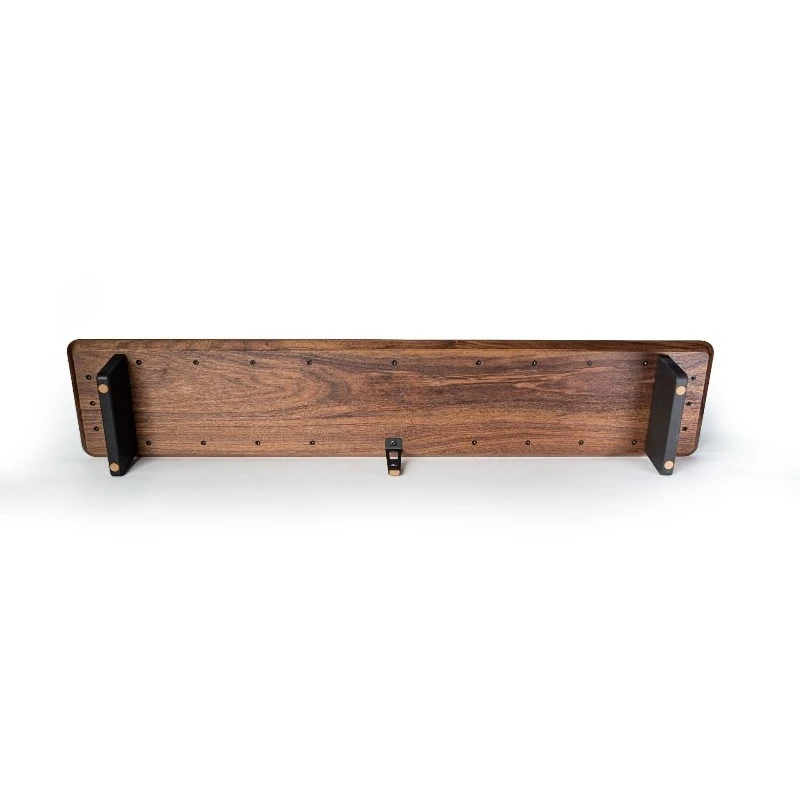 North American Black Walnut Solid Wood Monitor Heightened Desktop Storage Modular Stand