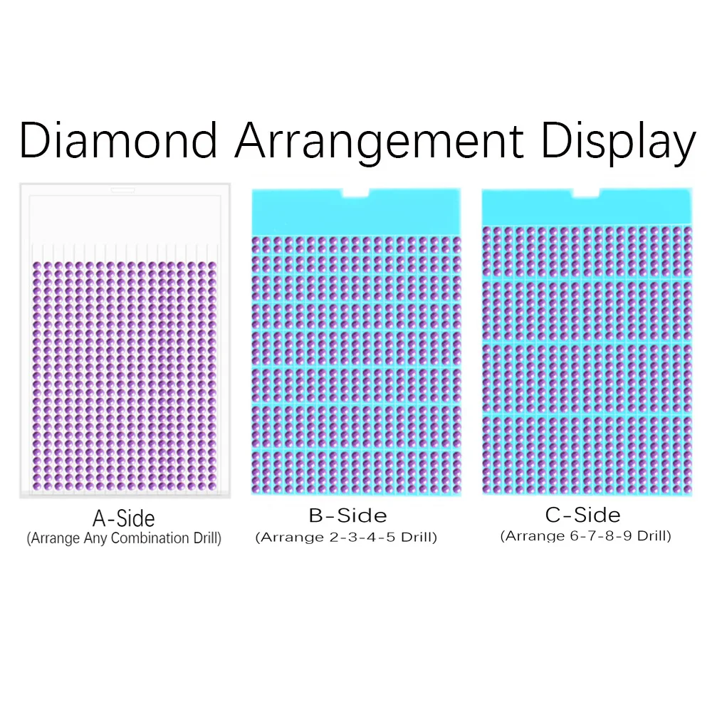 New Diamond Painting Tool Tray With Lids,Brush And Spoon 5D DIY Diamond Embroidery Accessories Beads Container Tray
