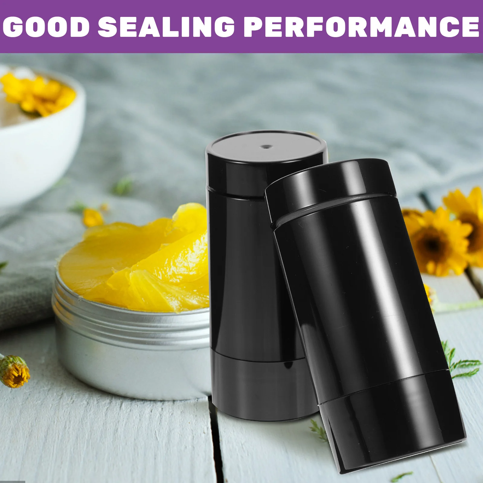 Bouteilles de déodorant rechargeables, conteneurs anti-fuite de taille voyage pour crèmes cosmétiques, savons, lavage du corps, conteneurs vides 6 pièces