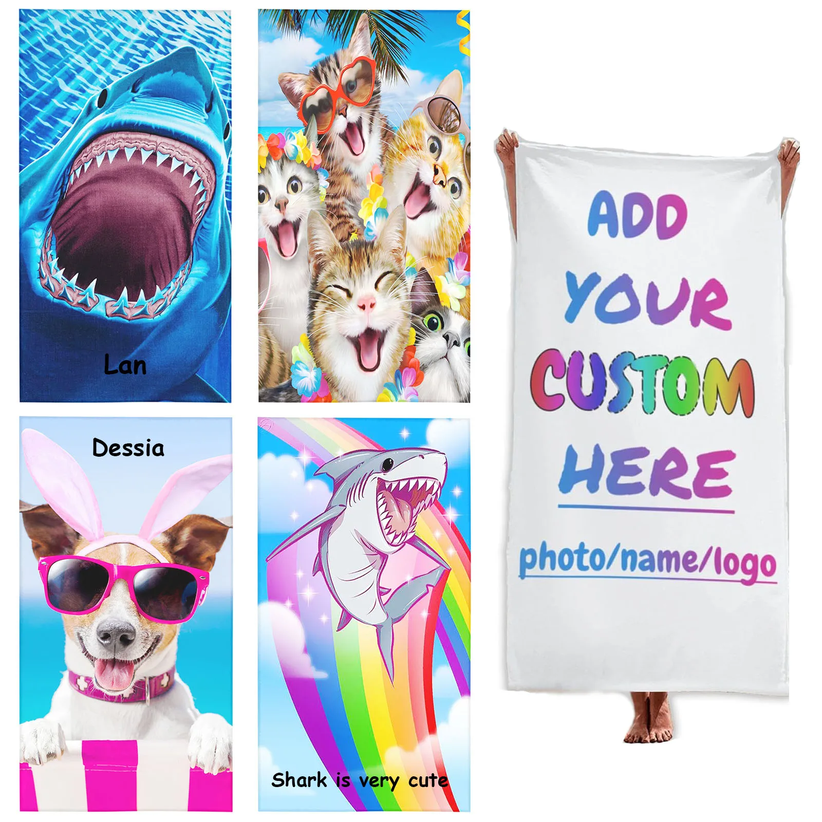 Custom Made Cute Digital Printing Cartoon Pictures, Photos,Various Sizes New Design Children'S Baby Teenager Gifts