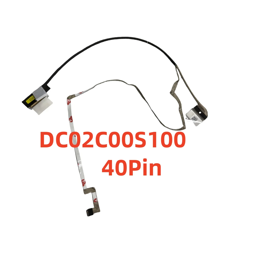 New for DELL G15 5511 5510 5515 40pin FHD NO-TOUCH LCD LVDS LED Cable Screen Video Cable 052NPC DC02C00S100
