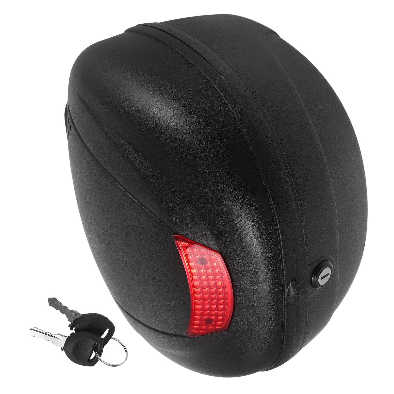 

Waterproof Top Case Scooter Trunk Rear Seat Tail Luggage Storage Reflective Design Spacious Capacity Easy Installation Sleek