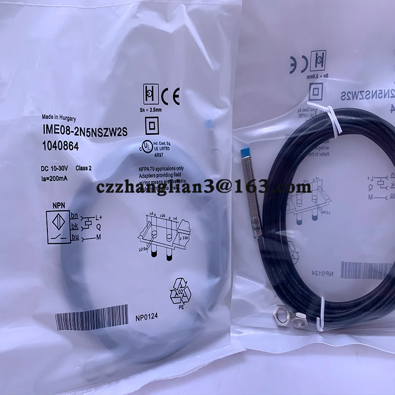 Novo sensor de proximidade IME08-2N5NOZW2S
