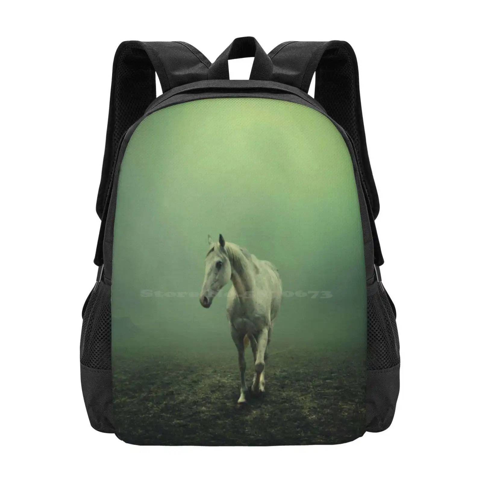 Age Of Loneliness Hot Sale Schoolbag Backpack Fashion Bags Spiritual Equine Age Enchanting Artistic Ground Poetic Philosophical