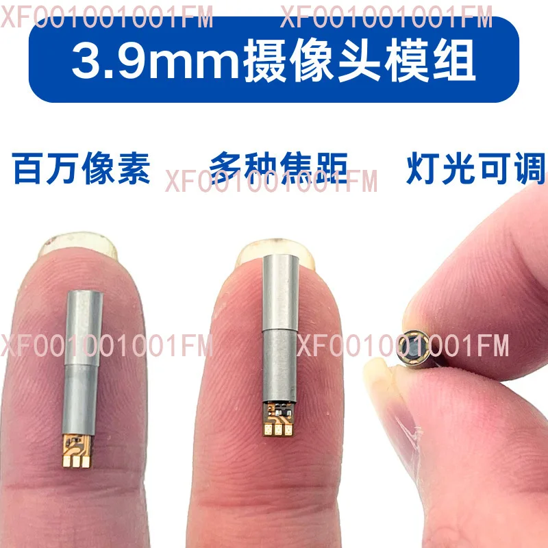 Ultra-Fine 3.9mm HD Camera Module USB Endoscope for Solder Joint Positioning Weld Inspection Pipe Mirror