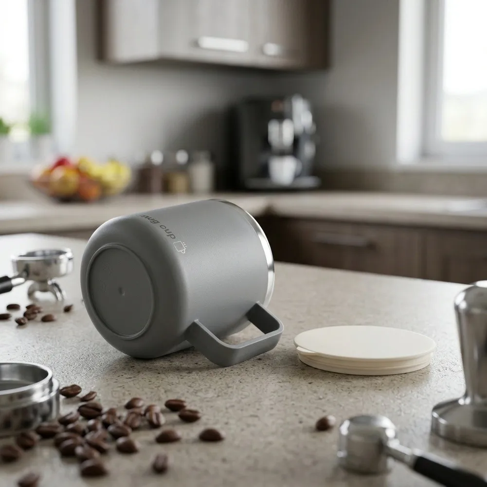 Stainless Steel Drinking Cup Accessory Stainless Steel Cup Easy To Clean Design Holds Hot Or Cold Beverages Home Office