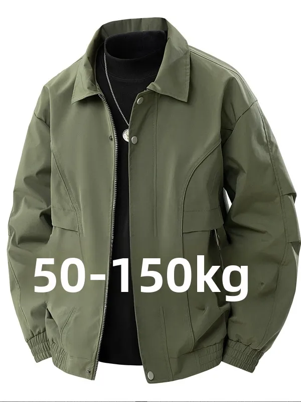 

Pierre Cardin, мужская куртка большого размера, осенне-зимняя рабочая одежда, свободная мужская ветровка с воротником, молодежная модная одежда из полиэстера