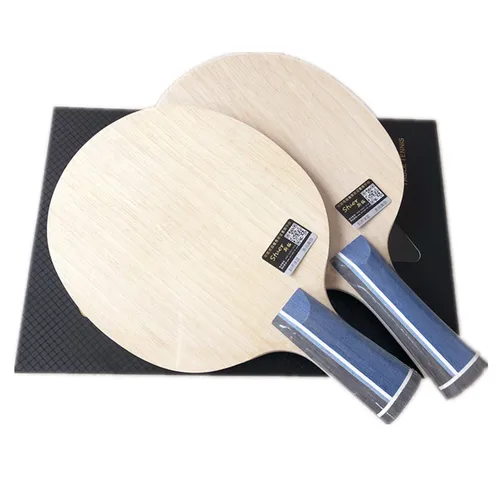 Imagen 1 del producto Stuor, recién llegado, hoja de tenis de mesa, raquetas de tenis de mesa de carbono AZUL con fibra de carbono integrada, ataque profesional