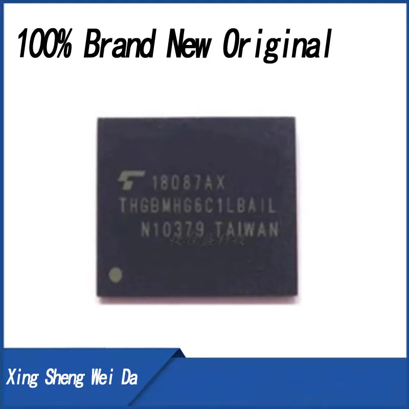 New Original THGBMHG6C1LBAIL BGA153 Character library EMMC memory chip