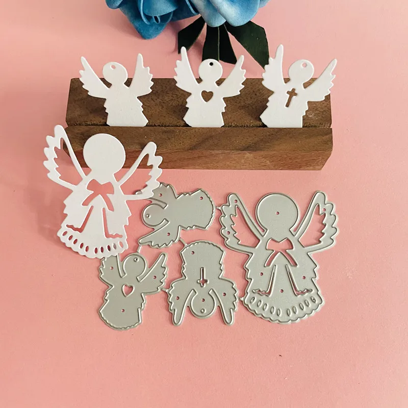 Różne wróżka anioł dekoracji die Metal wykrojniki album do scrapbookingu DIY papierowych kartek wytłaczanie rękodzieło Die Cut handmade Craft