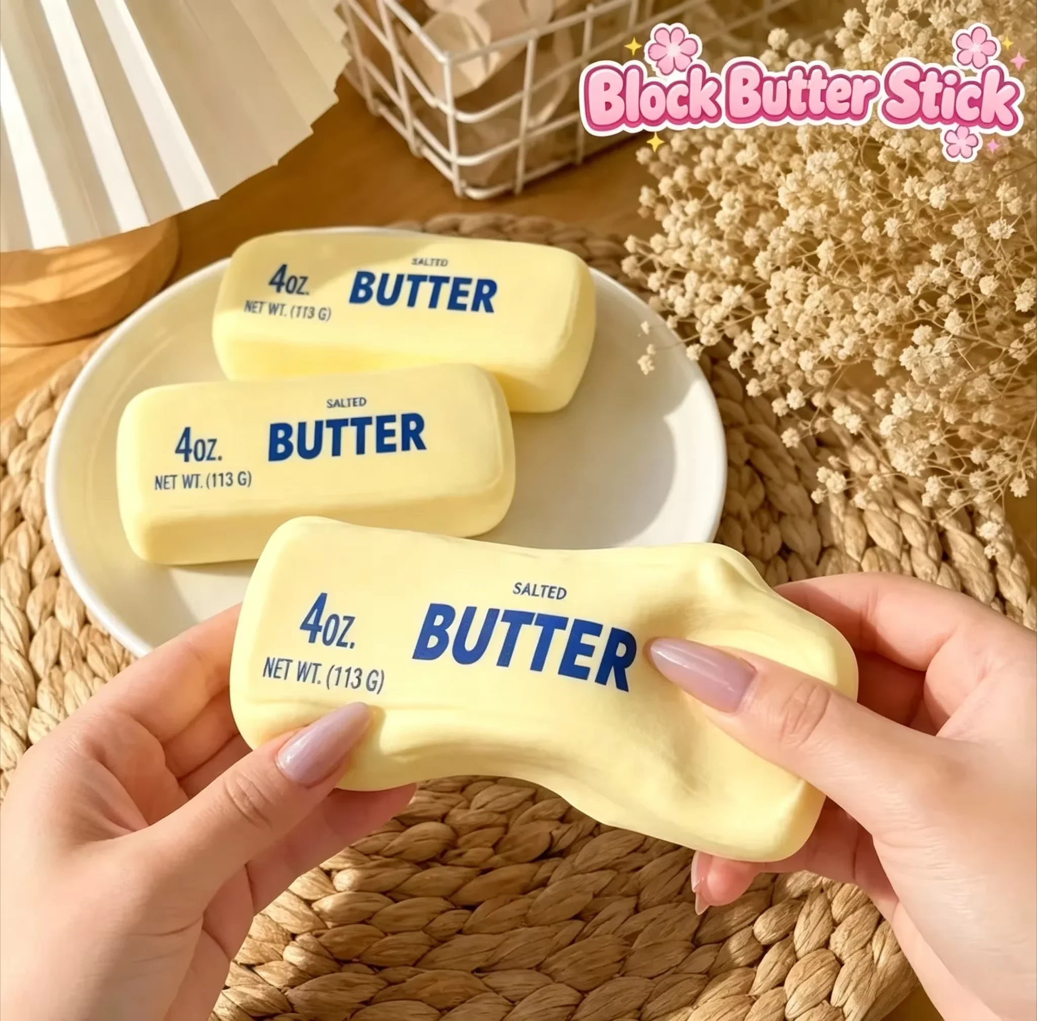 30PCS Squishy Elastic Butter S - Party Games School review and price