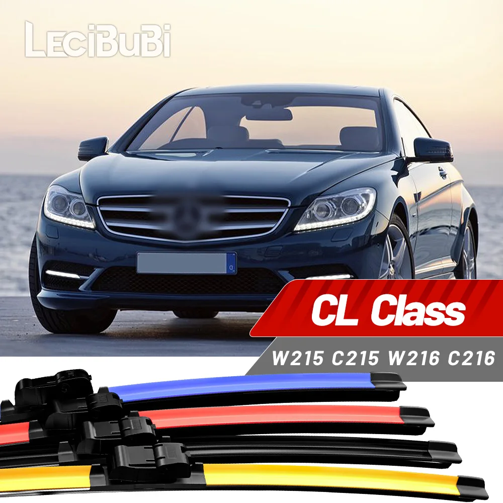 2 stücke Für Mercedes Benz CL Klasse W215 C215 W216 C216 1999-2014 2011 2012 2013 Frontscheibe wischer Klingen Scheibenwischer