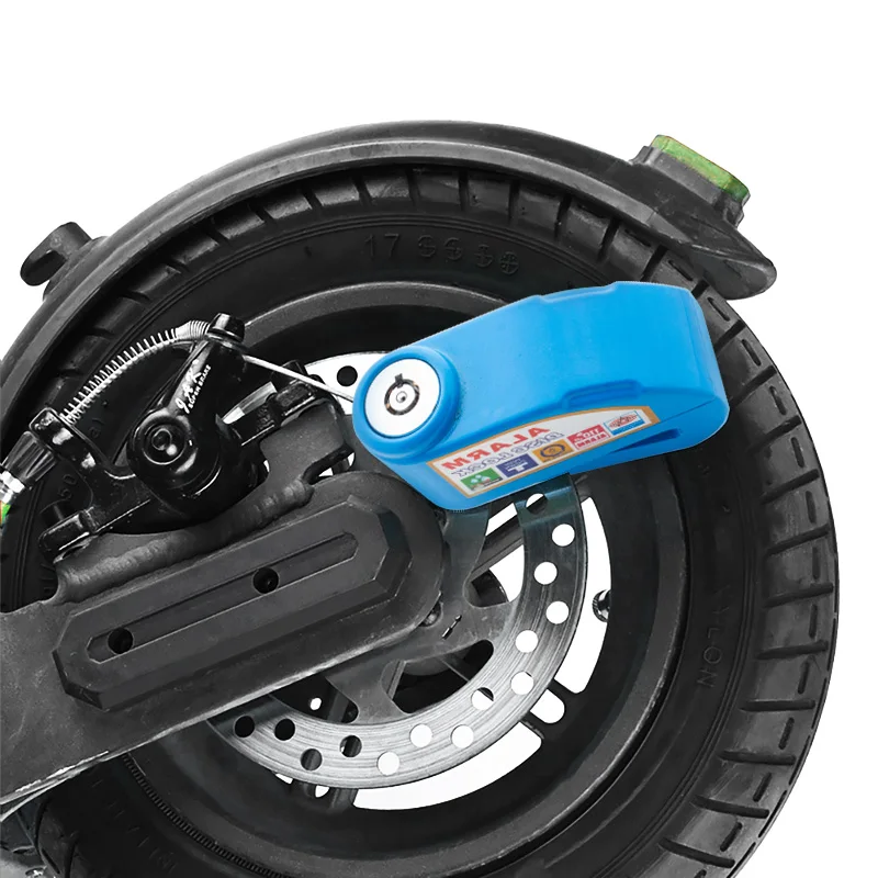 Universal Motorcycle disc brake lock Alarm Reliable Wheel PadlockMotorcycle Bicycle Lock Alarm Safety Protection Accessories image 3