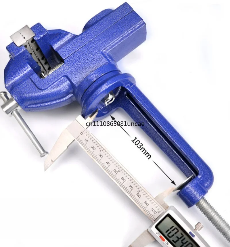 Small Desktop Flat Vice Mini Bench Clamp Multifunctional Fix Holder Household DIY Craft Work Holding Tool