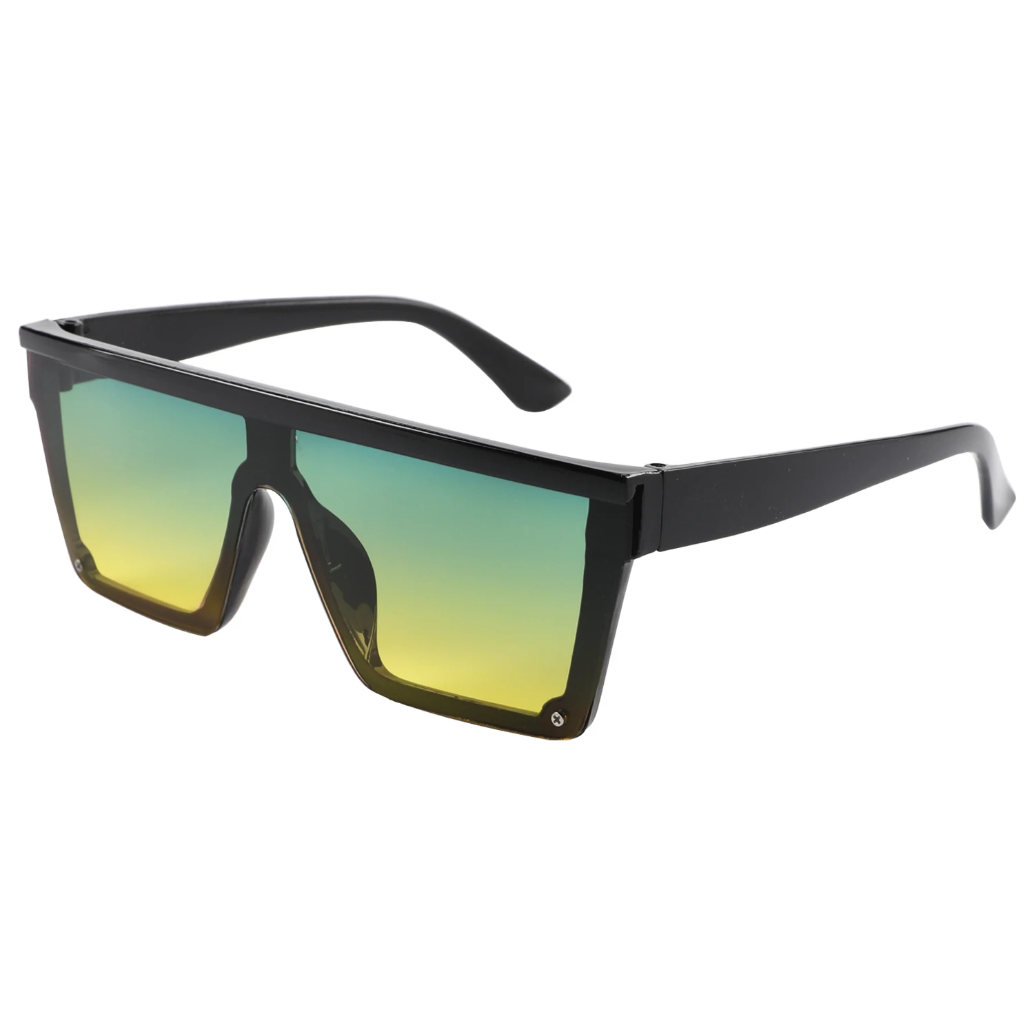 Damen Sonnenbrille übergroße Rahmen Sonnenbrille für Frauen und Männer trend ige große Fahr sonnenbrille Damen UV-Schutz – Detail 29