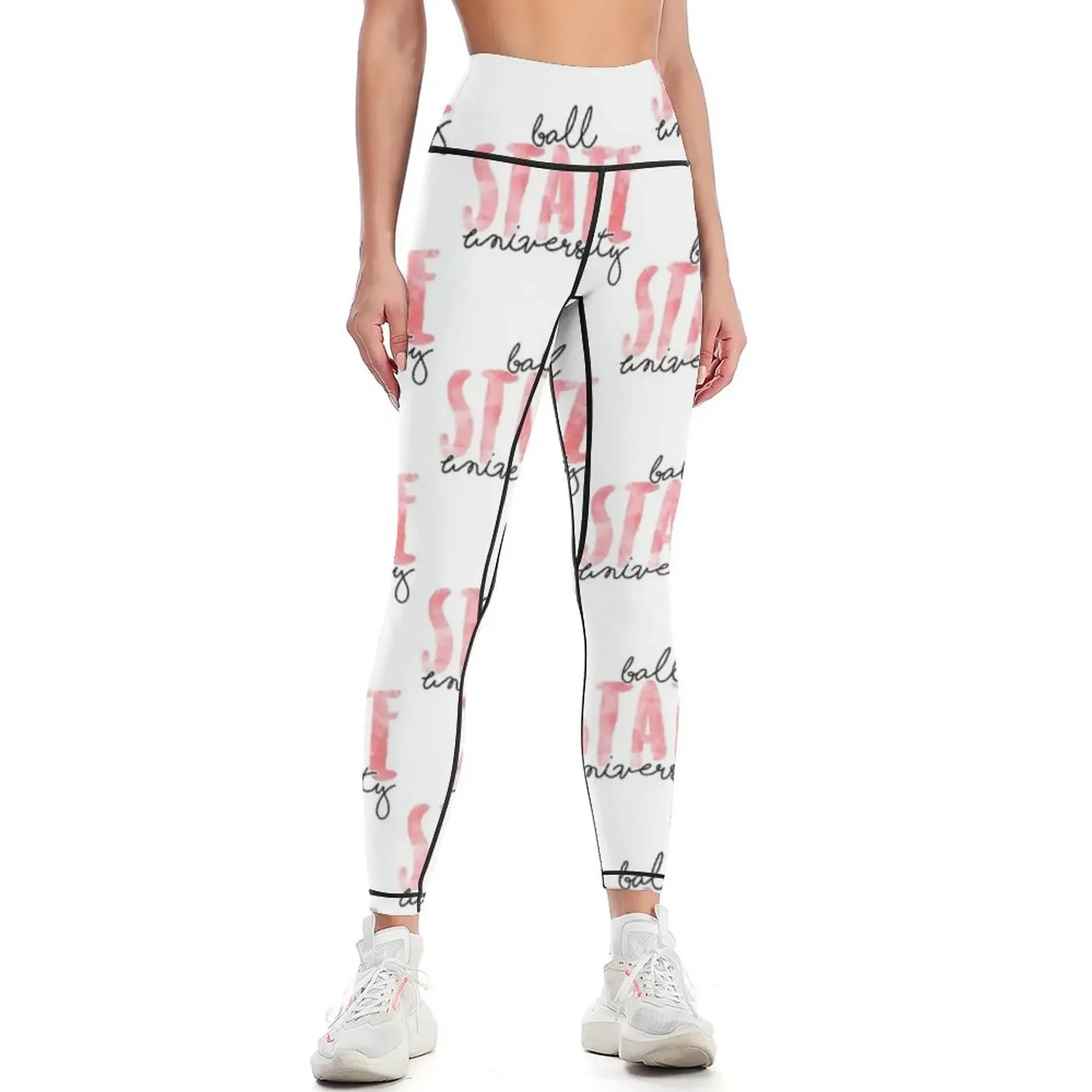 

Ball State University Leggings push up fitness Leginsy push up Pants sport Womens Leggings