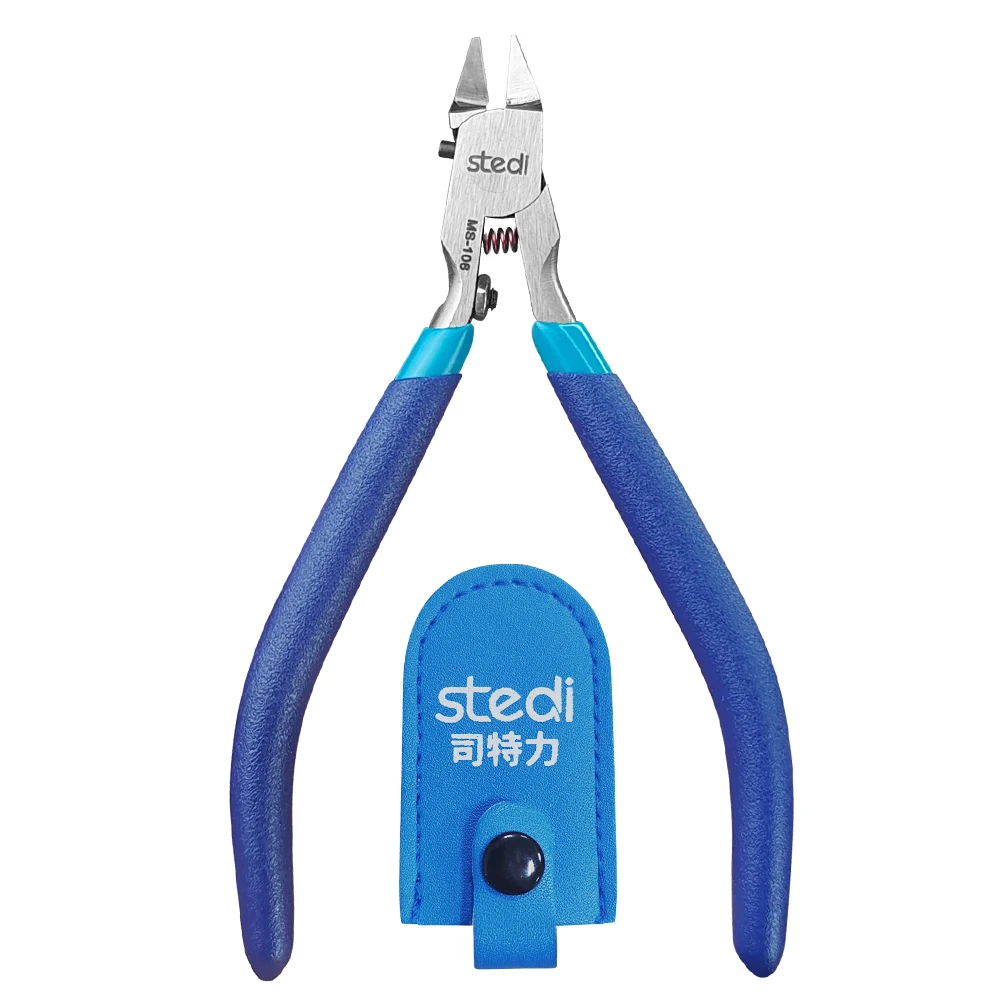 Stedi 5-inch Model Nipper, with Ultra-thin Single-edge and Blade Case Plastic Model Tools for Gundam Repairing Plastic Model and