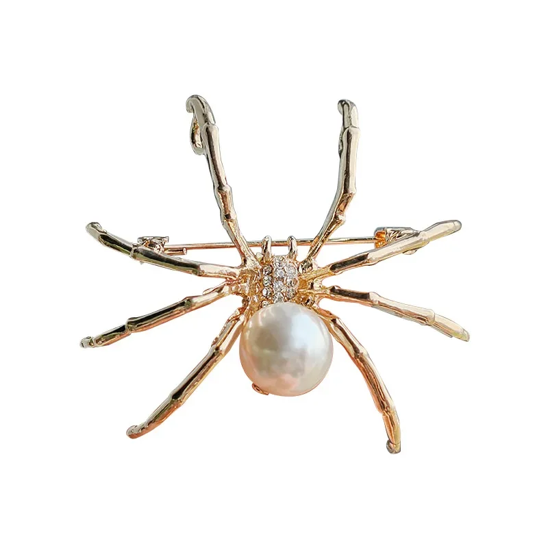 Trendy Halloween Spider Brooches For Women Girls animal insect Spider Pins Birthday Party Daily Jewelry