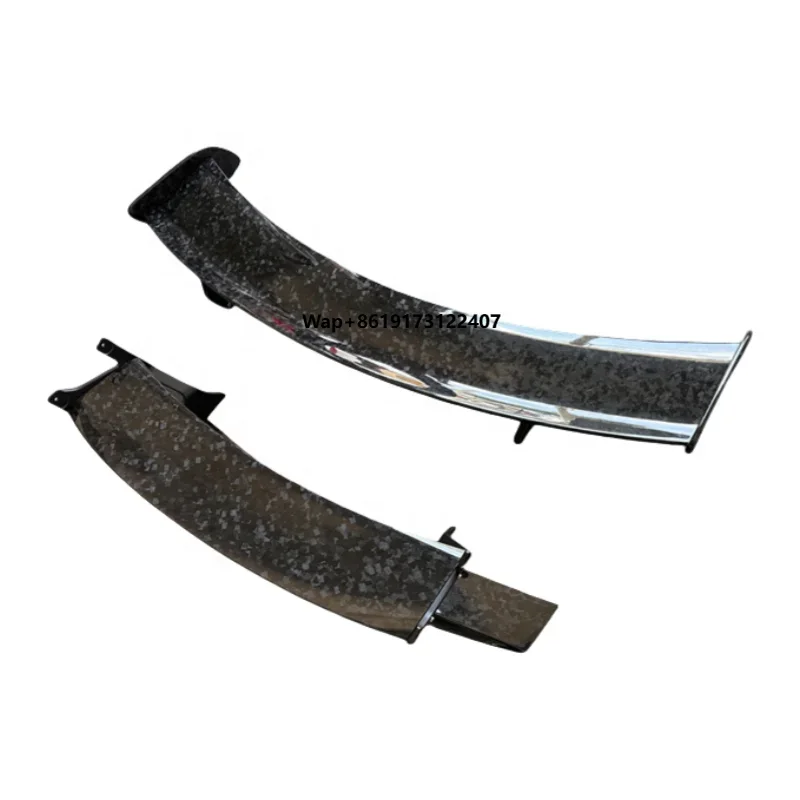 Upgrade BS Style Forged Carbon Fiber Rear Spoiler Trunk Spoiler for GT GTR GTS