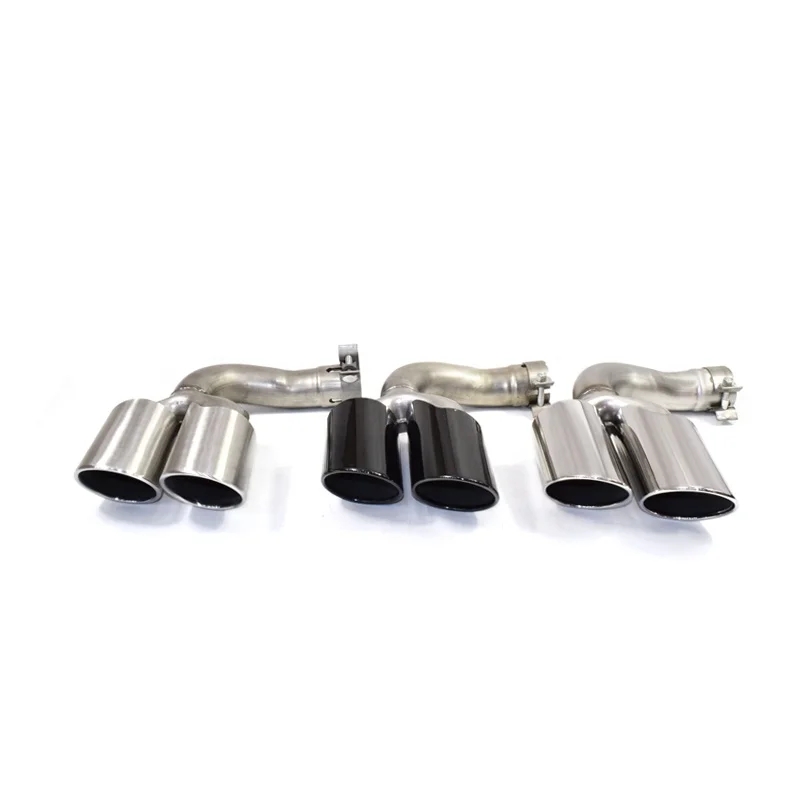 

SYPES S Type Exhaust Muffler Pipe Muffler Tip Modified For Porsche 2018-20 Years Cayenne S Style Original Changed Four Tip