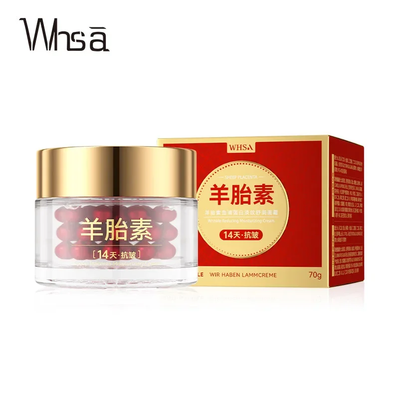 

Luxury Sheep Placenta Cream with Protein Serum Moisturizing Anti-Wrinkle Night Face Cream