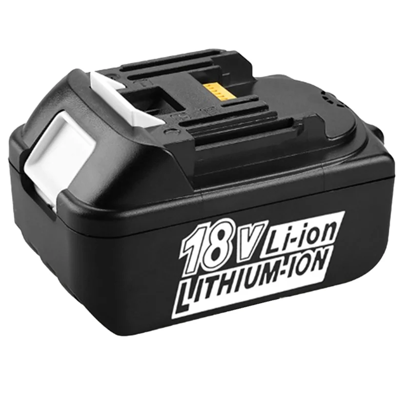 GOB-oFor ماكيتا بطارية 18 فولت BL1860B بطارية ليثيوم أيون قابلة للشحن لماكيتا 18 فولت شاحن أدوات كهربائية BL1830B BL1840