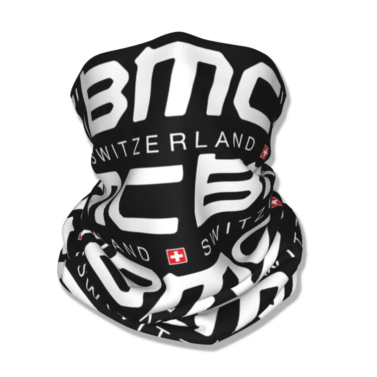 

BMC Switzerland Bikes Bicycle Logo Bandana Neck Cover Printed Wrap Scarf Warm Headwear Sports for Men Women Adult Breathable