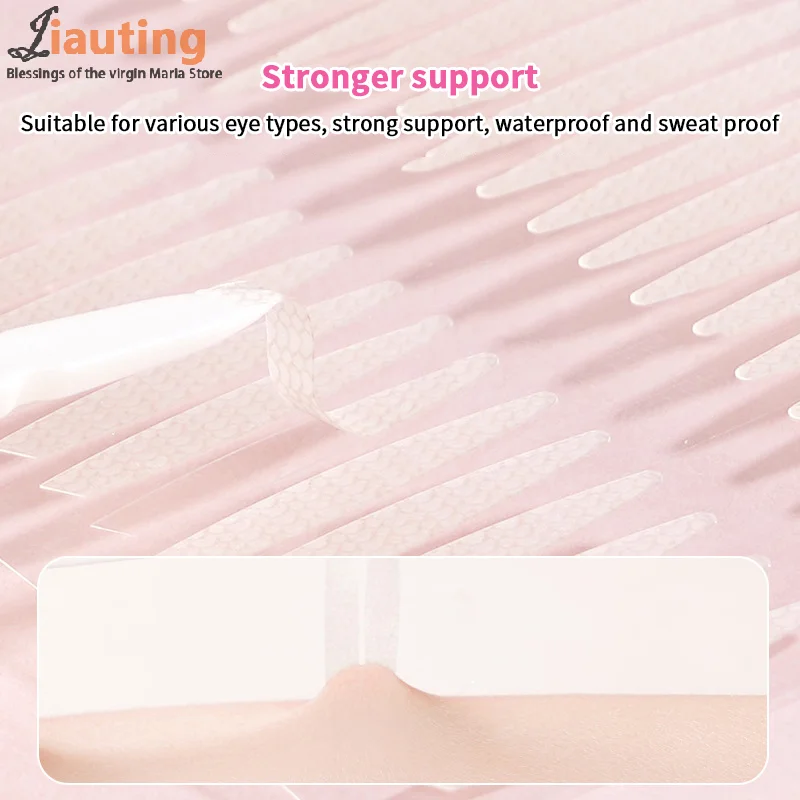 120 pçs/caixa adesivos de pálpebra dupla com alça natural invisível e de longa duração moldar fitas de beleza de olhos grandes levantar pálpebras
