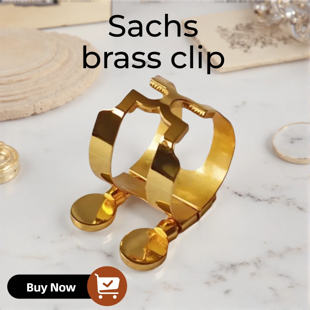 Mid range Saxophone Head Clip Mid range Cork Head Clip Saxophone Accessories Brass Clip