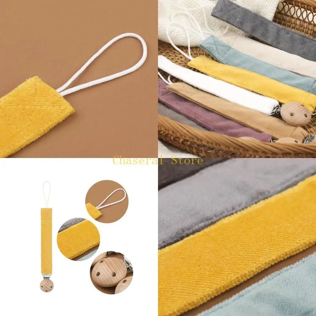 

E7CE Baby Pacifier Chain Newborn Pacifier Clip Prevents Dropping Convenient for Moms