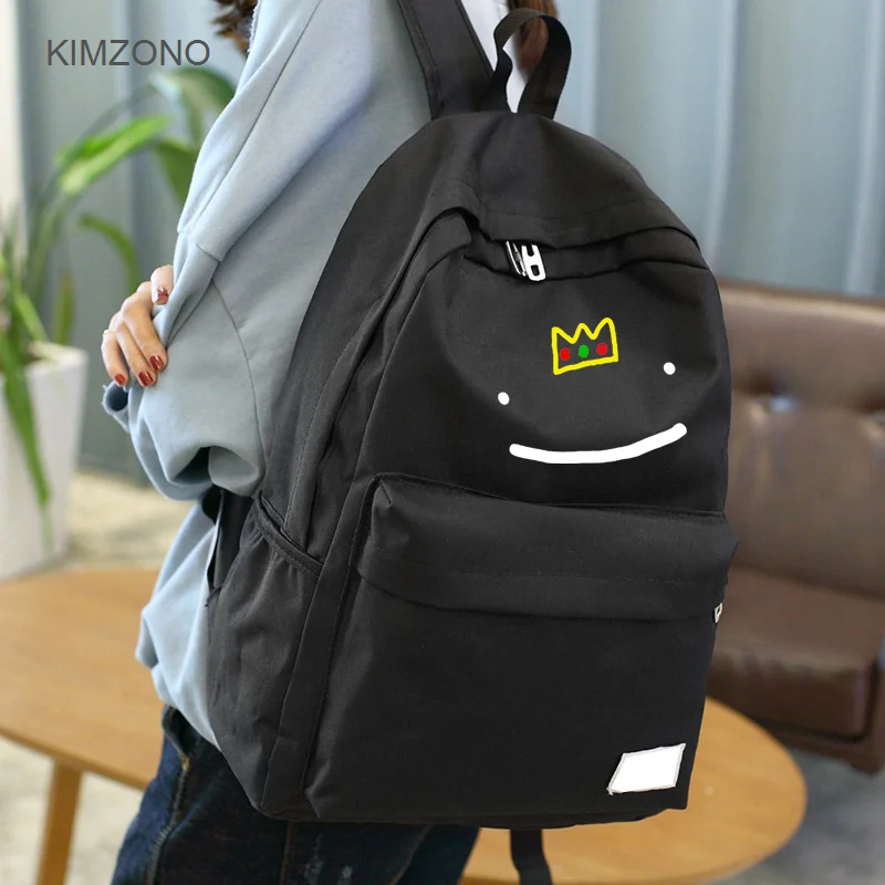 Dream Smp ranboo-mochila de diseño kawaii para mujer, morral para ordenador portátil, 2022