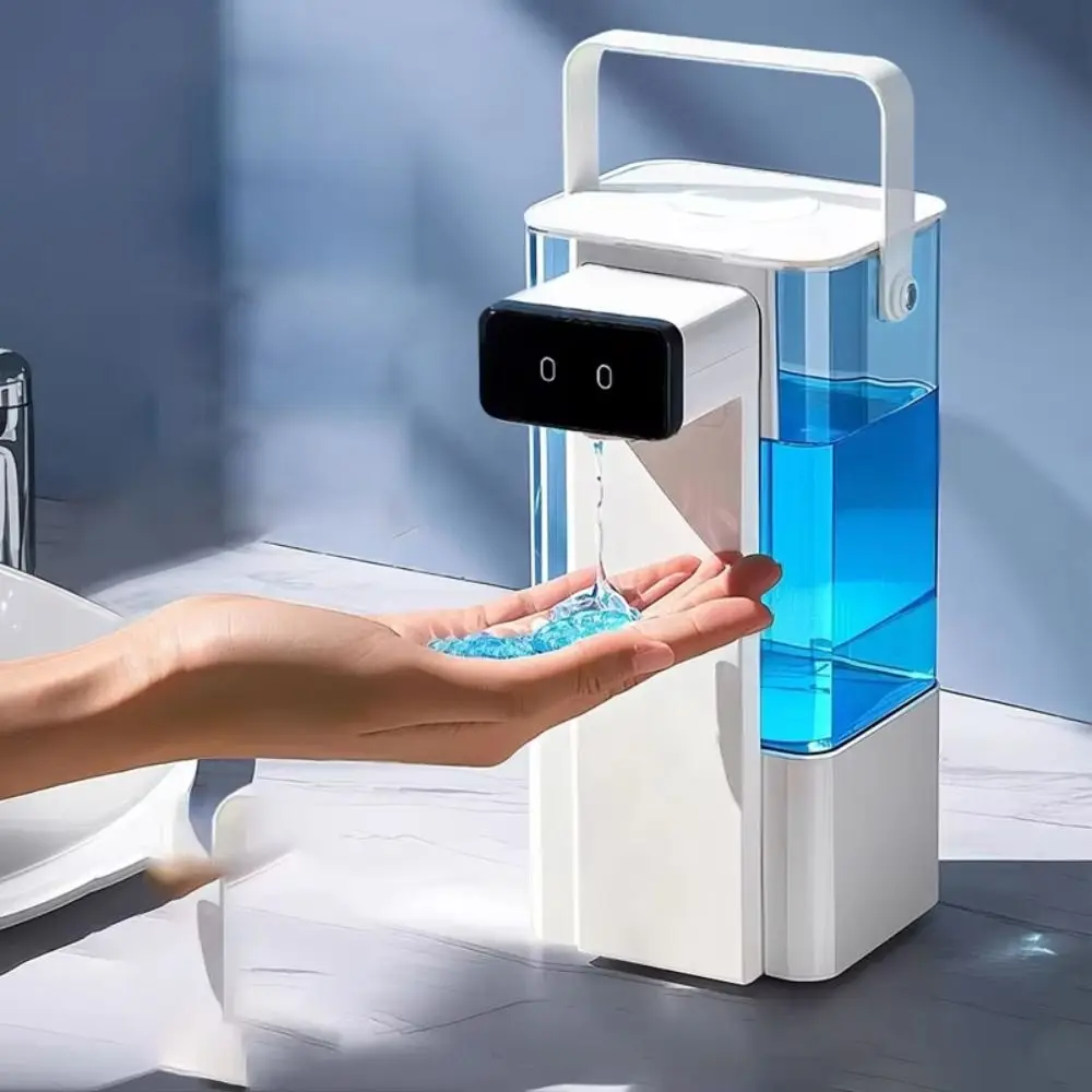 

800ml Capacity Automatic Sensor Soap Dispenser Auto Sensing 1500mAh Contactless Dishwashing Liquid Machine Sensor Technology