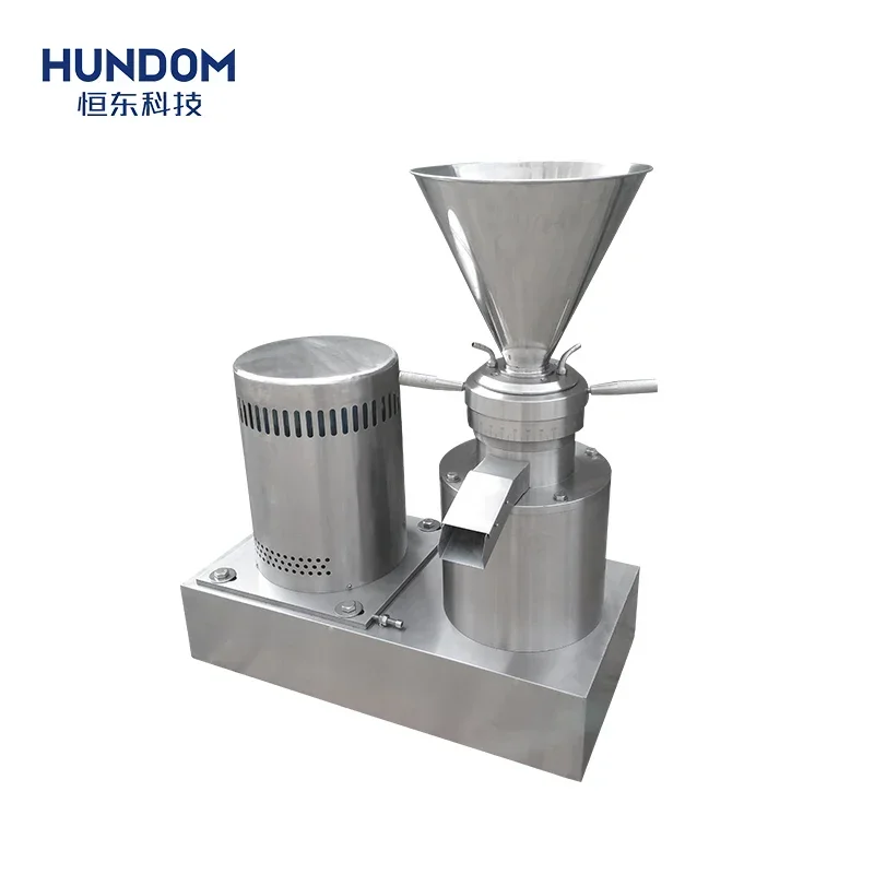 Stainless Steel Colloid Mill For Nuts Paste Ketchup Tomato Chili Sauce Sesame Tahini Making Grinding Machine