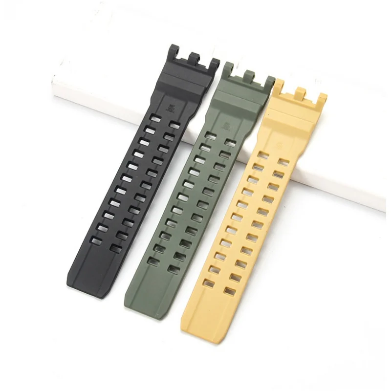 Resin Watchband For Casio G-SHOCK Mudmaster GWG-2000 GWG-2040 Watch Strap Camo Black Rubber Replacement Sport Bracelet Wristband - view 4