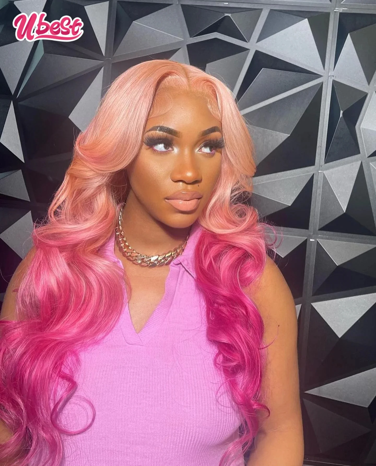 Ombre Pink 613 Colored 13X6 Human Hair Wig  Body Wave 13x4 Transparent Lace Front Human Hair Wigs for Women Remy Wigs