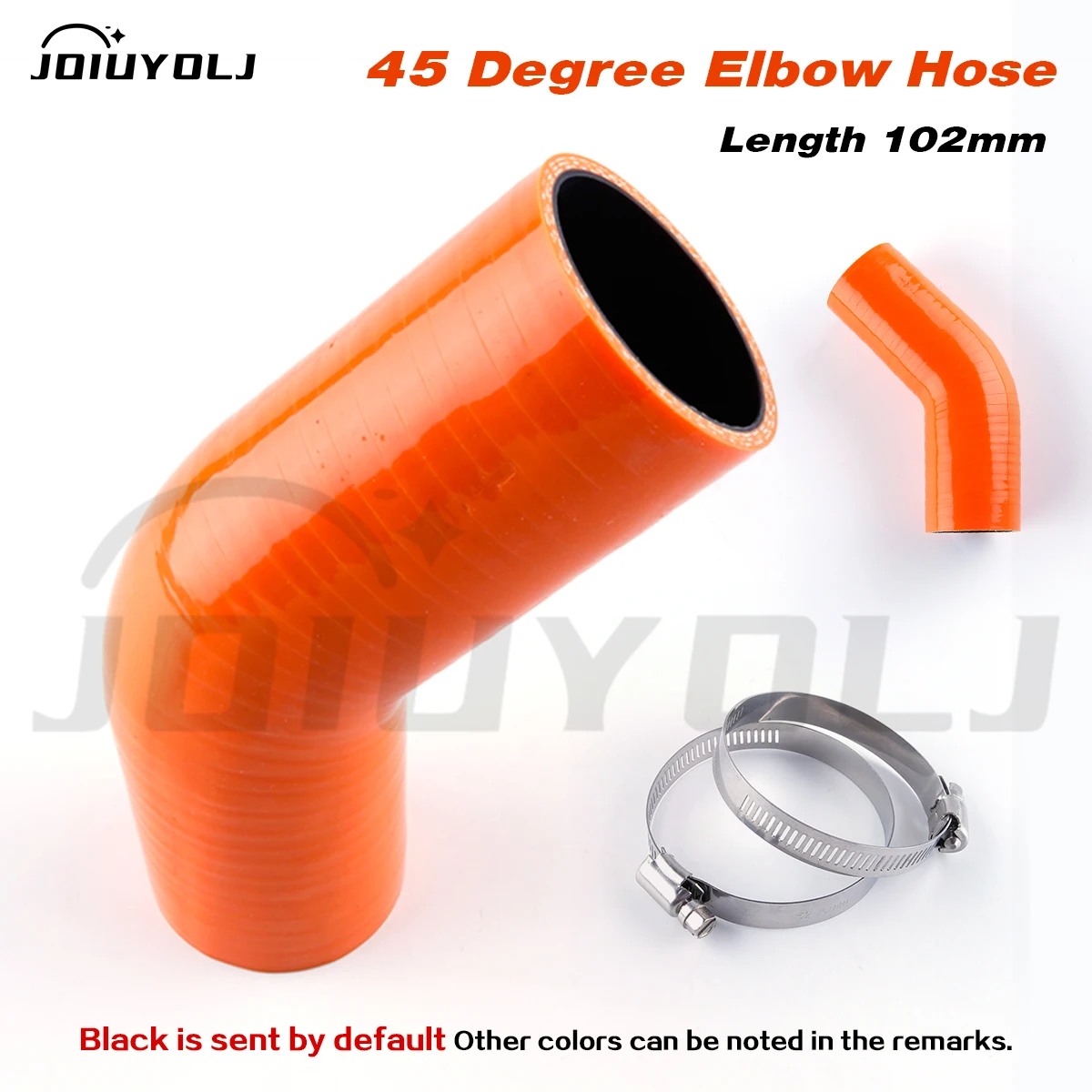 

45 Degrees Universal Silicone Tubing Hose Length 102mm Intercooler Silicone Hose ID 54mm 57mm 60mm 63mm 70mm 76mm 80mm 83mm