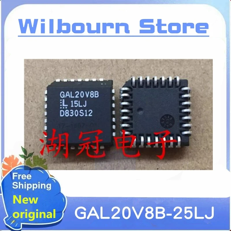 

10PCS~50PCS/LOT GAL20V8B-25LJ GAL20V8B-25LJN GAL20V8B PLCC28 New original stock