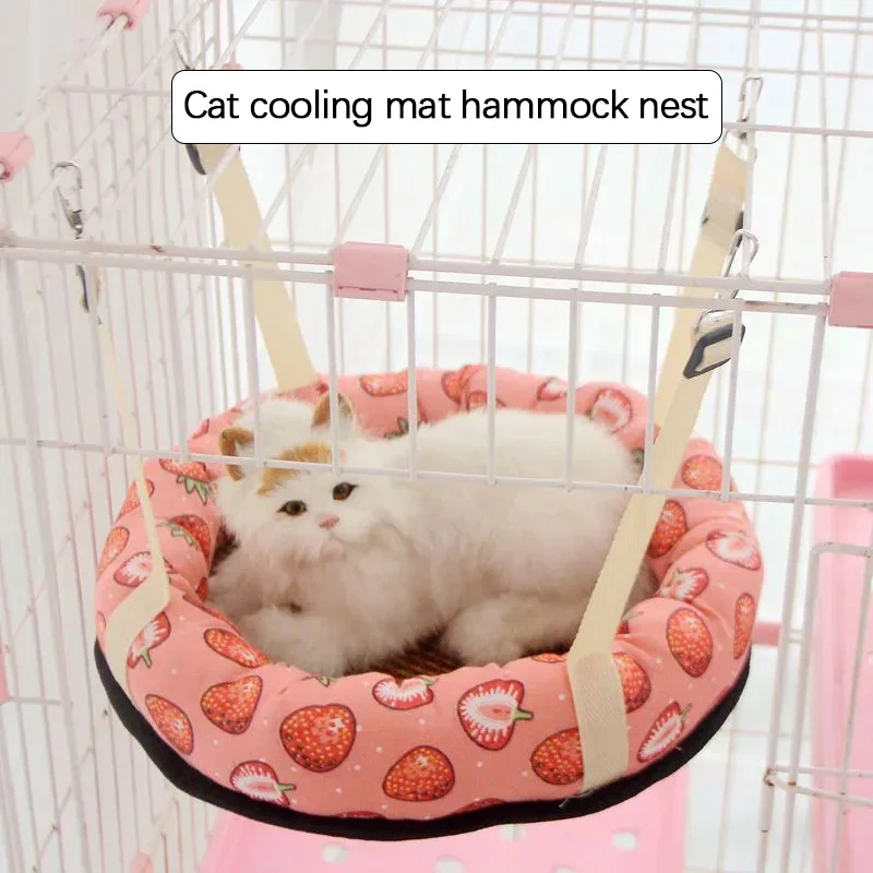 Bed for Cats Hammock Cushions Halloween Pet Products Winter Accessories Warm Houses Kitten House Puppy Things Goods Beds Dog Mat